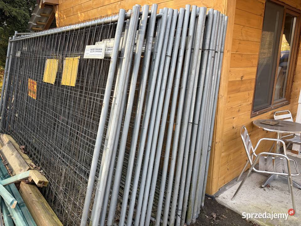 Ogrodzenie budowlane tymczasowe mazowieckie sprzedam