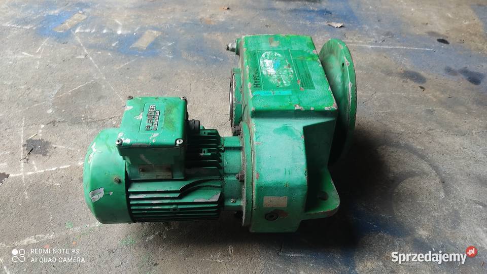 motoreduktor Flender Hummer 15 kw 21 obrmin Nowy Tomyśl