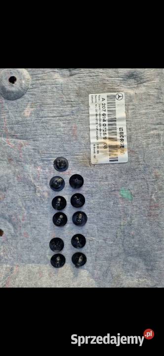 Mata pokrywy bagażnika mercedes E207 cabrio Półki tylne