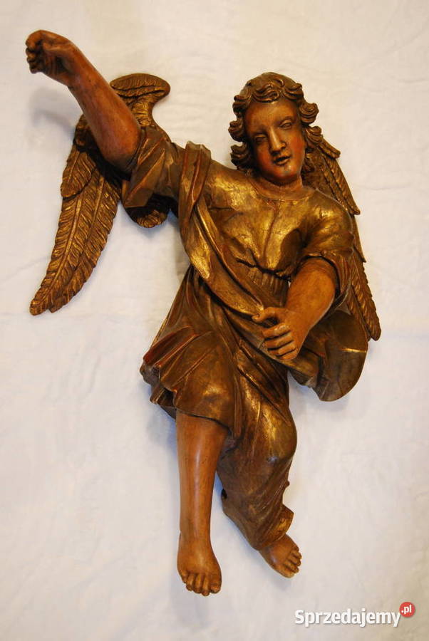 Rzeźba anioła ok XVIII wiek ok 17501800 r Poznań