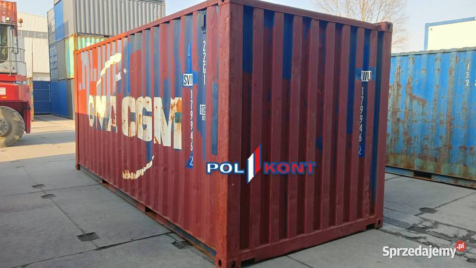 PROMOCJA Kontener morski 6 metrowy 20 DV Magazynowanie Siedlce