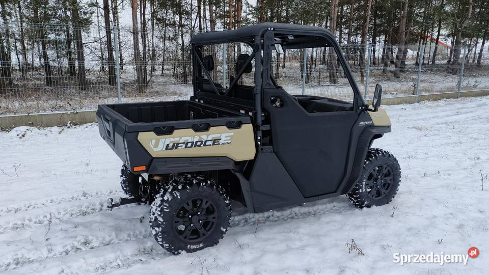 UTV U FORCE 1000 EPS ciągnik rolniczy VAT 23 Rok produkcji 2023 mazowieckie Siedlce