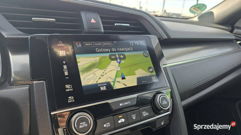 Honda Civic biala perla 10 ivtec ledy duza navi autoalarm Civic Lębork