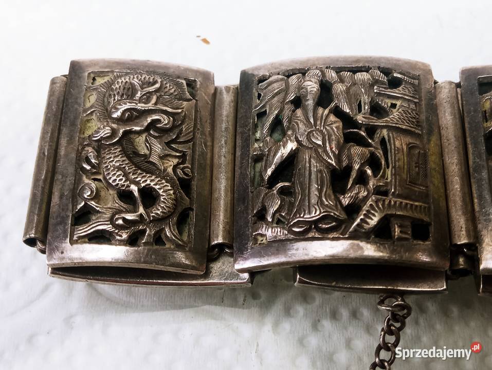 Bransoletka Srebro Chiny Srebro 925 19 w lubuskie Nowa Sól sprzedam