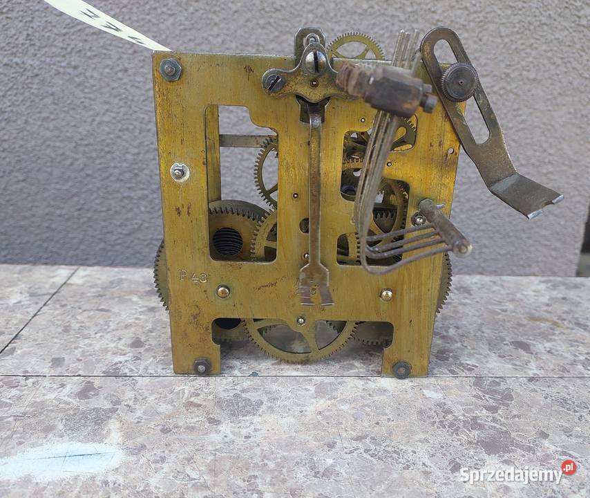774 Mechanizm zegara ściennego GB P48 Mod 1915 Tczew