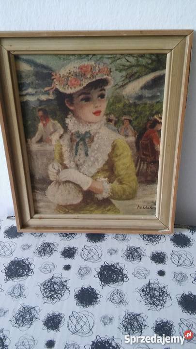 uroczy portret kobiety dziewczynki obrazek obraz Gdańsk