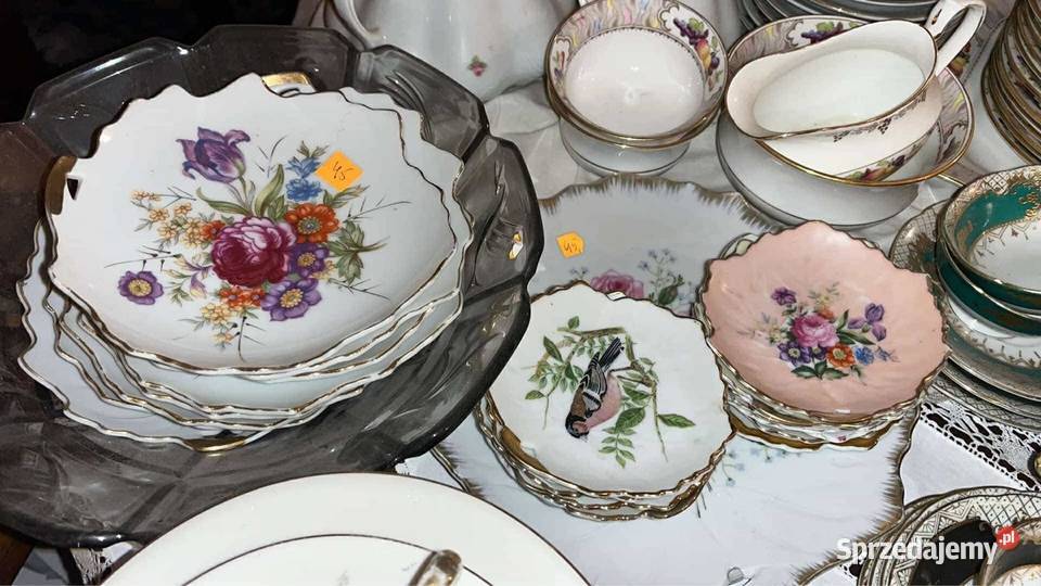 Talerzyk z dziurką Listek irysy kwiatki ptaszki pomorskie Gdańsk