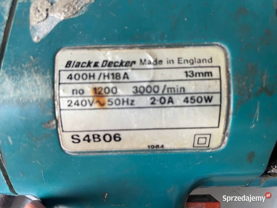 Wiertarka udarowa BlackDecker Warszawa