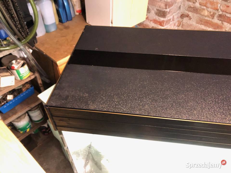 Akwarium 80x35x40 Alu pokrywa oświetlenie 112 L Justynów