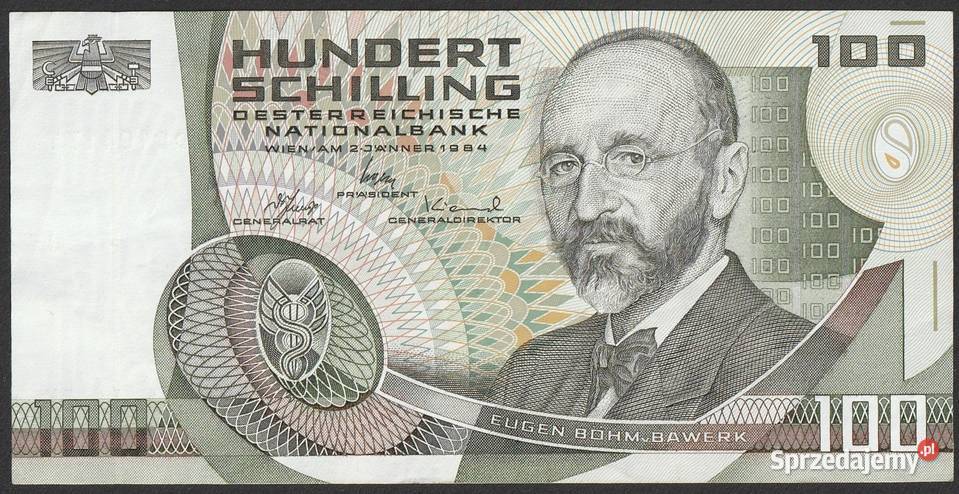 Austria 100 schilling 1984 stan 12 Numizmatyka Łódź