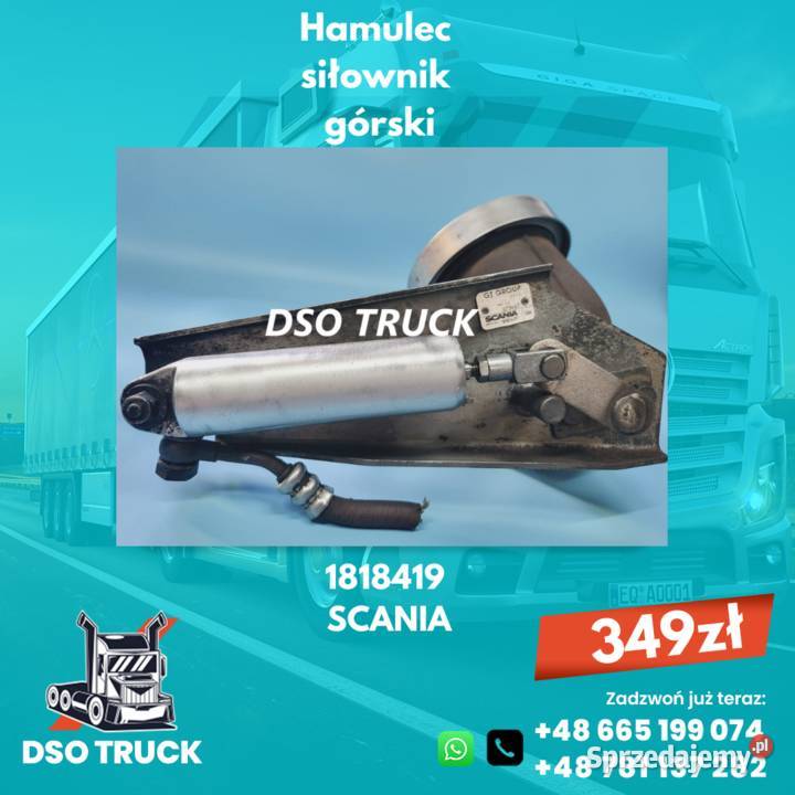 Hamulec siłownik górski 1818419 SCANIA ciężarowe sprzedam