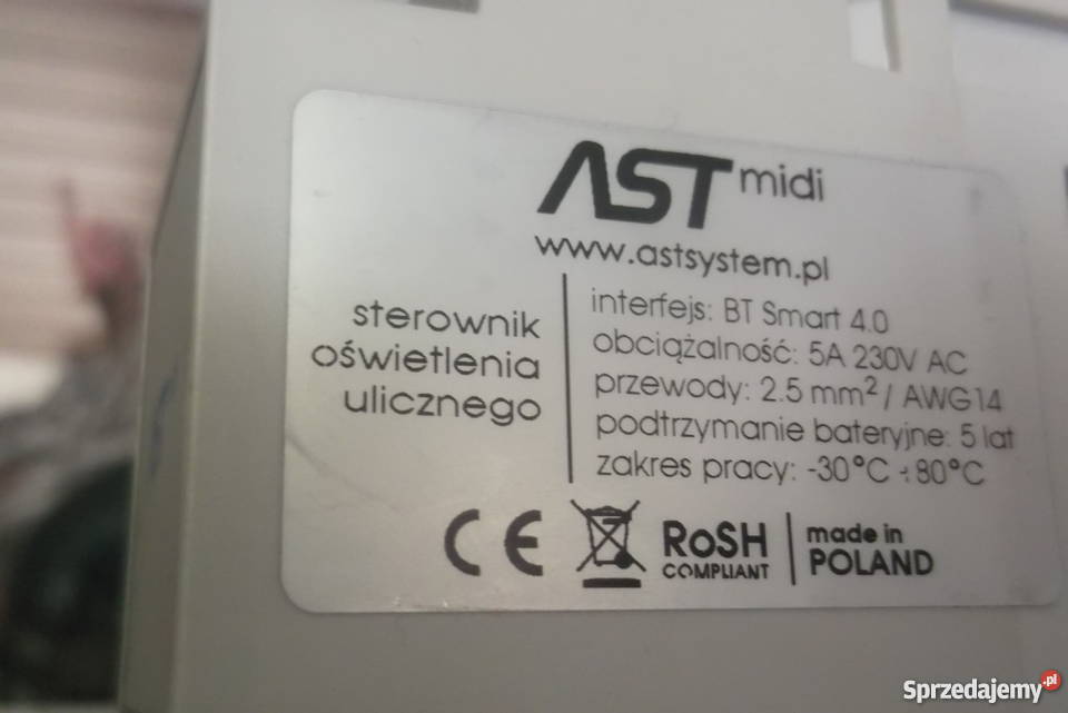 AST midi sterownik Bluetooth oświetlenia Zator