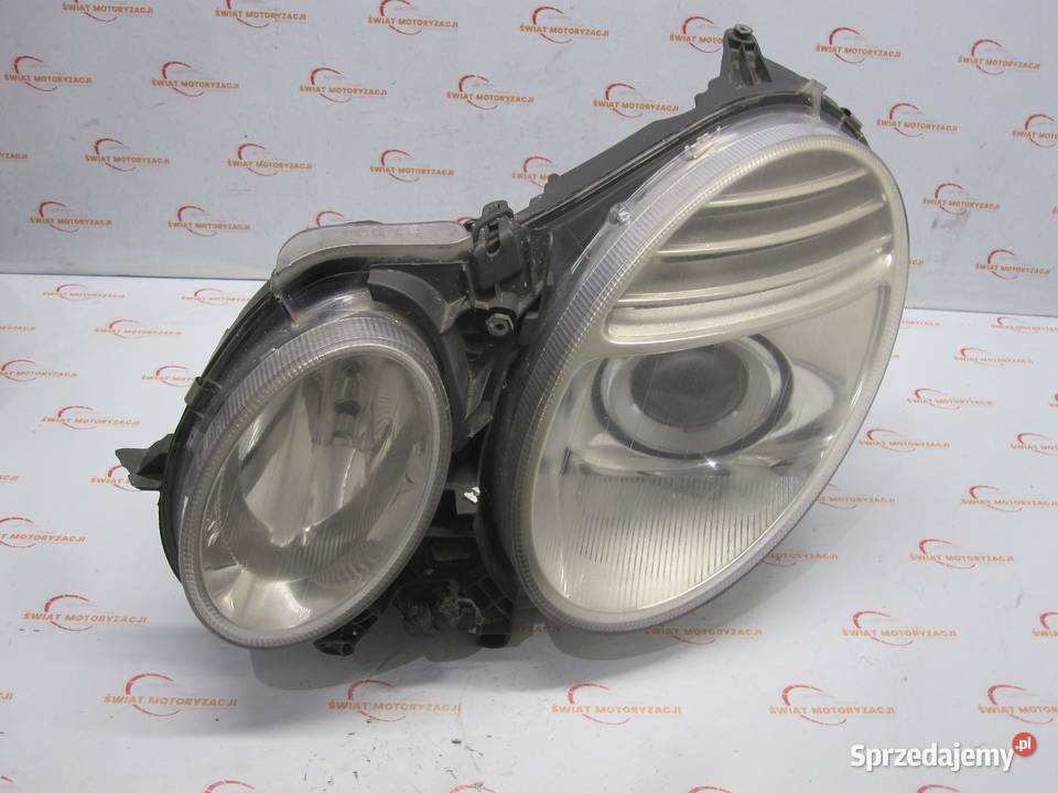 MERCEDES E KLASA S211 W211 LIFT 07r lampa lewa osobowe Lampy przednie