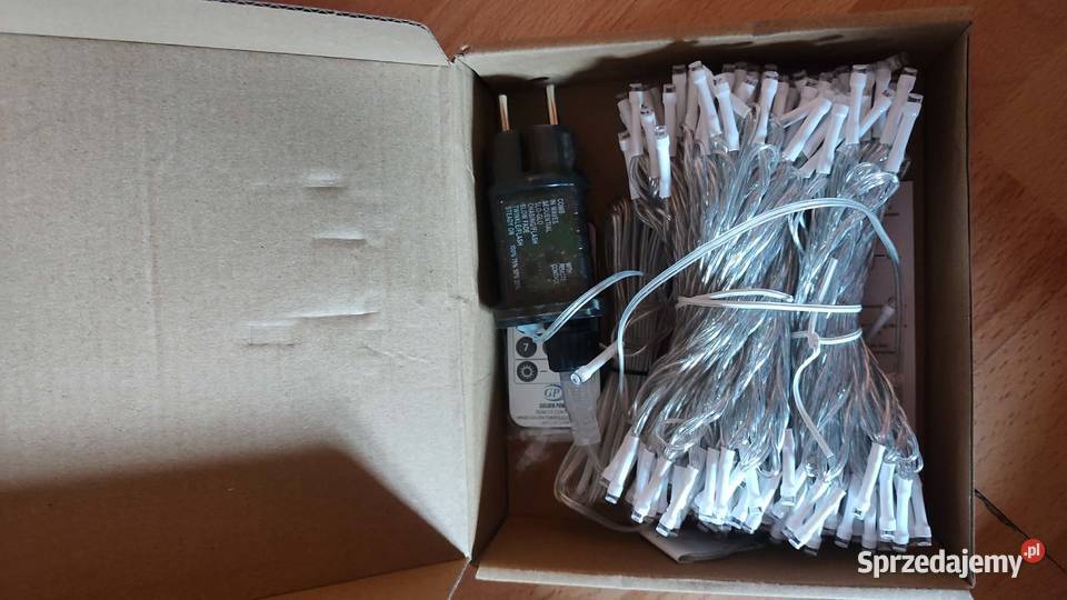 kurtyna świetlna LED 10 m Książ Wielkopolski