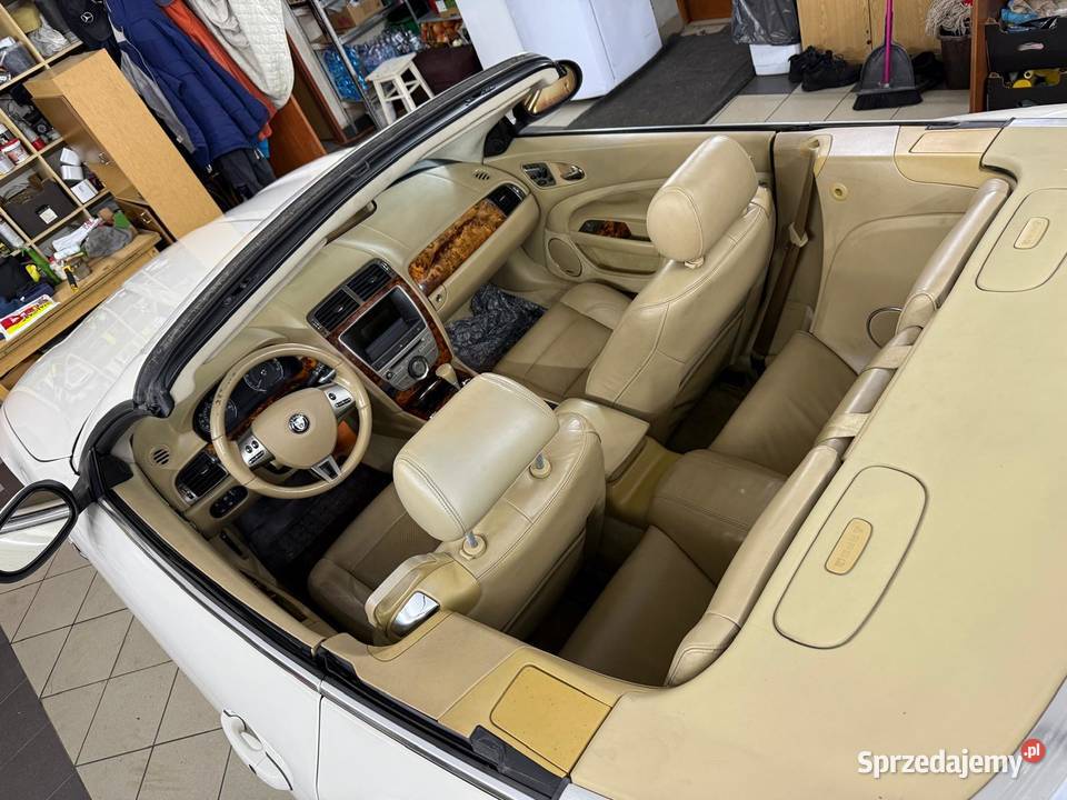 JAGUAR XKR8 42 cabrio 300 zamiana benzyna mazowieckie Ostrów Mazowiecka