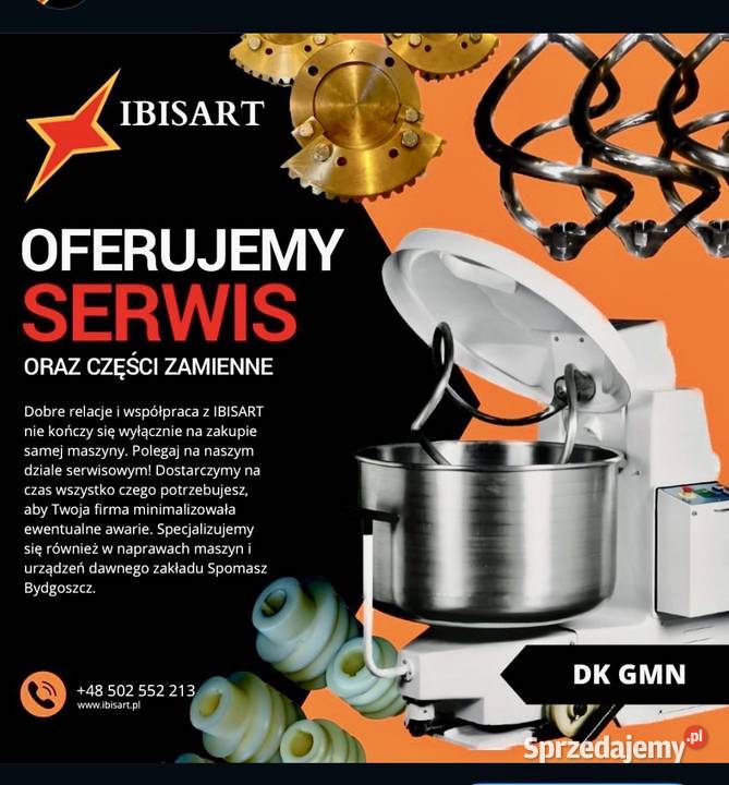 Miesiarka kątowa DK GMN MK serwis naprawa części Bydgoszcz