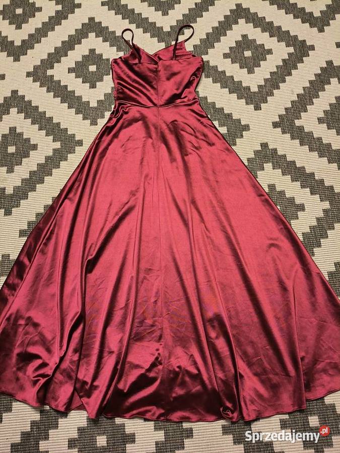 sukienka wieczorowa balowa czerwony lubelskie sprzedam