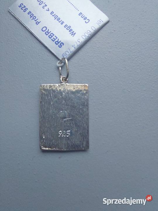 medalik Matka Boska Częstochowska srebro 925 Dewocjonalia Poznań