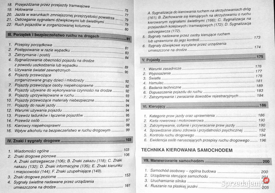 Podręcznik kierowcy B Henryk Próchniewicz Rok wydania 1998 Chełm