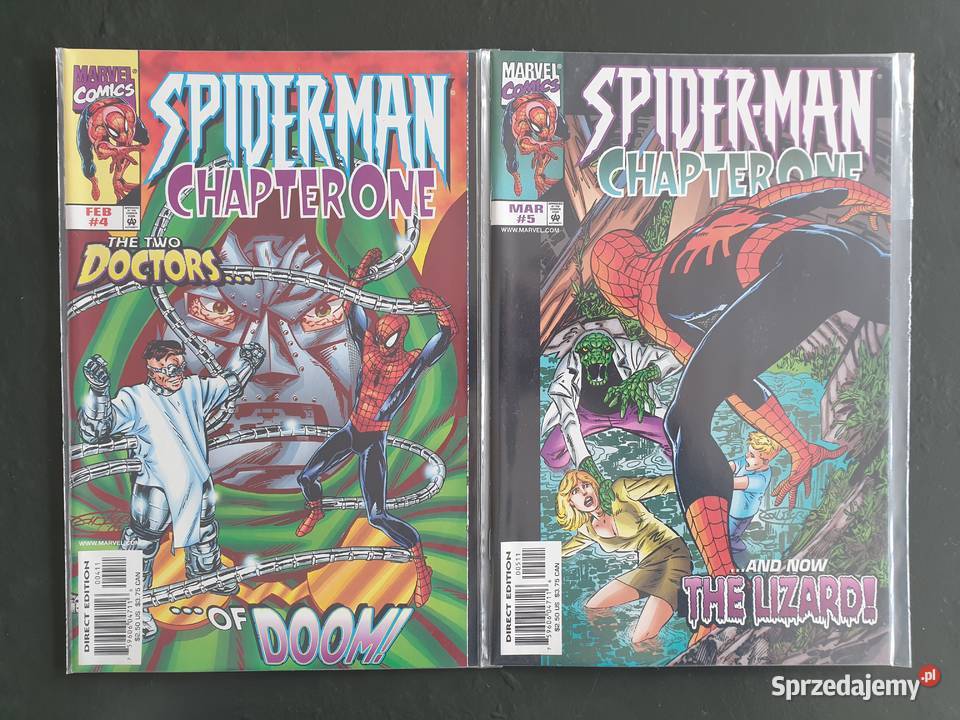 SpiderMan Chapter One 7 oryginalnych komiksów Książki i Podręczniki Gdynia