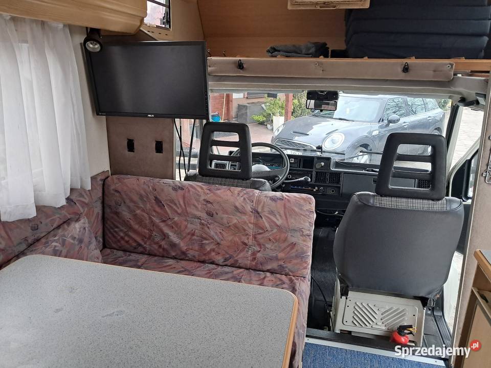 Kamper Fiat Ducato 1993 25 TD interkuler 100 wielkopolskie Złotów