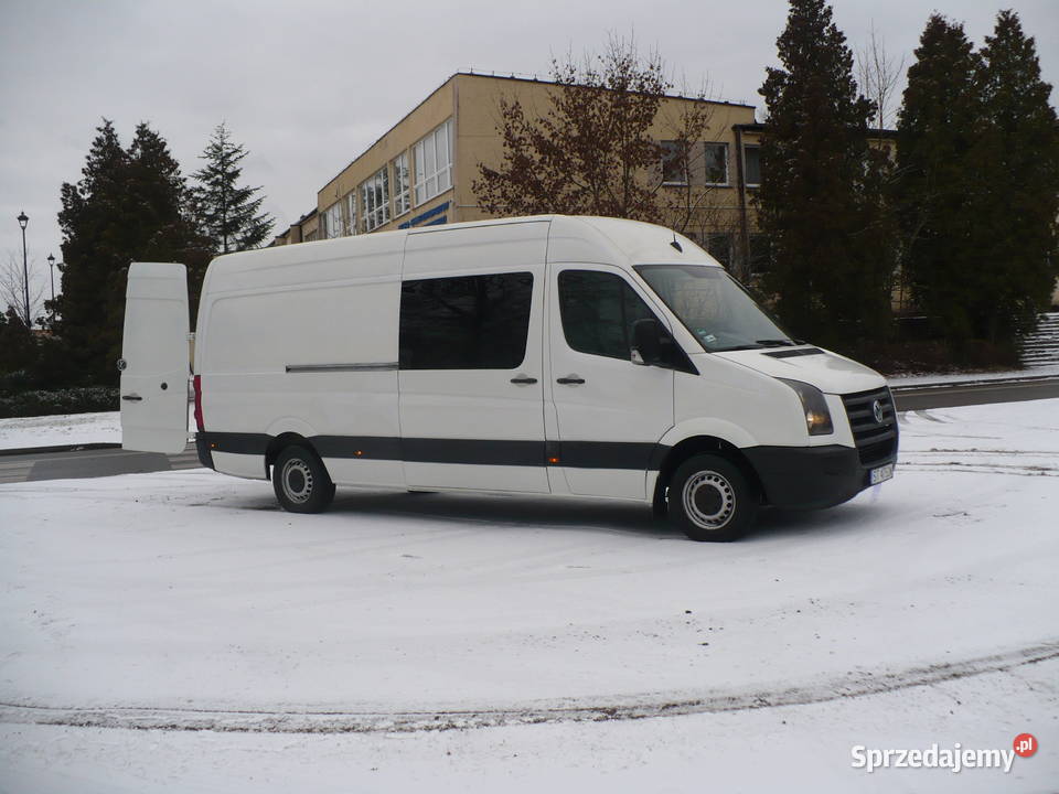 VW Crafter MAXI 6 OSÓB Klima Bez Korozji Stan 140KM śląskie