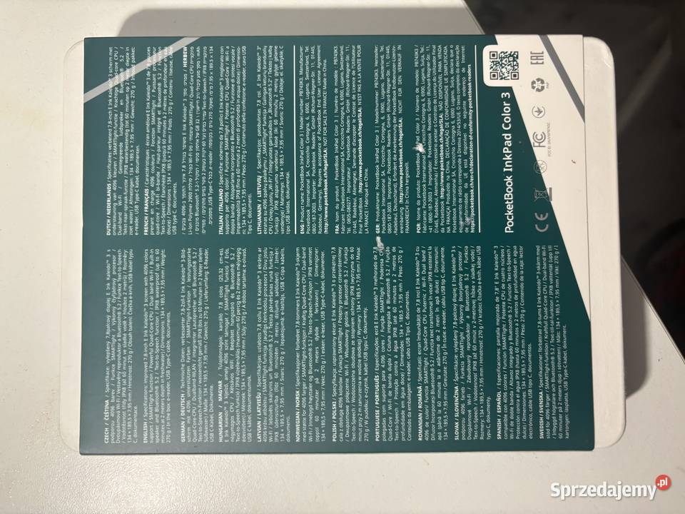 ebook PocketBook InkPadColor 3 Kostomłoty Drugie sprzedam