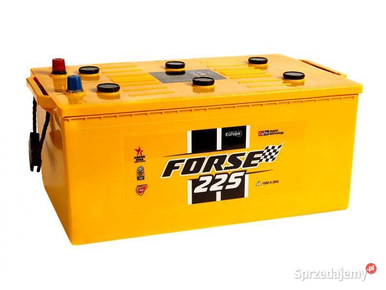 Akumulator FORSE 225Ah 1500A EN LEWY PLUS małopolskie Kraków