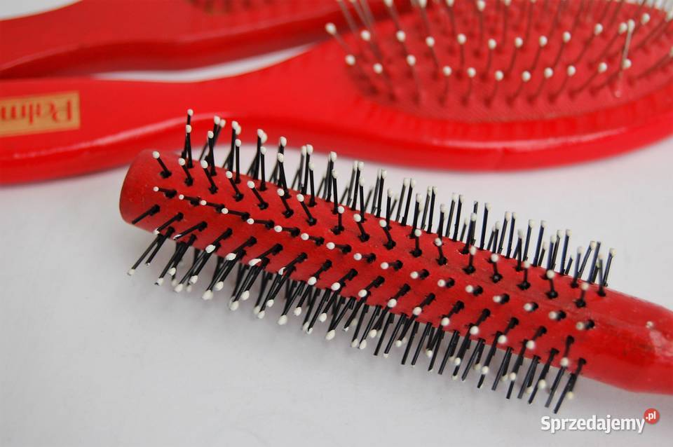 Drewniana szczotka do włosów zestaw 3 szczotek Lublin