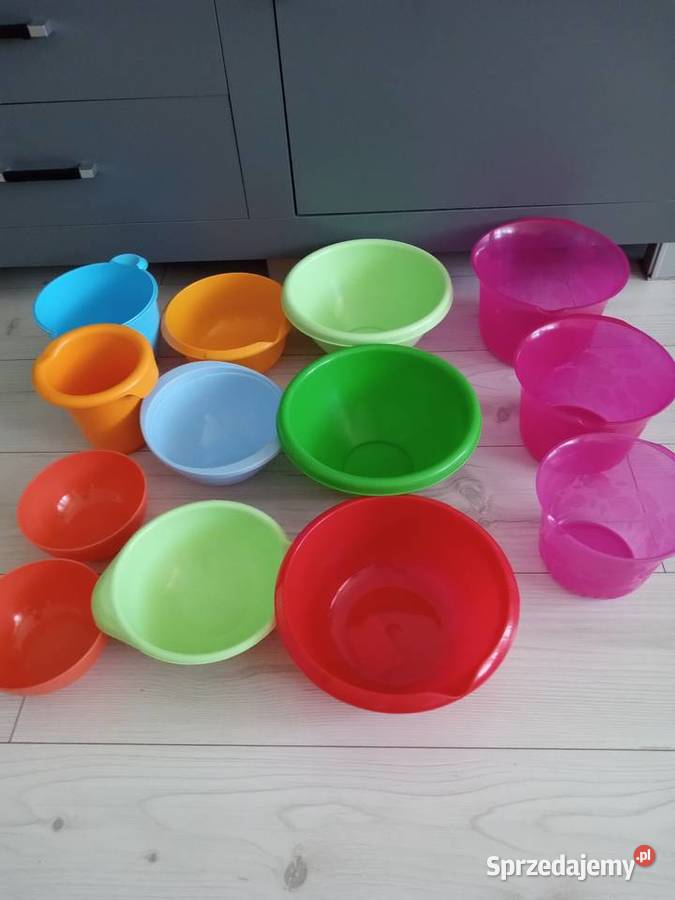 Zestaw misek plastikowych Miski śląskie Mysłowice