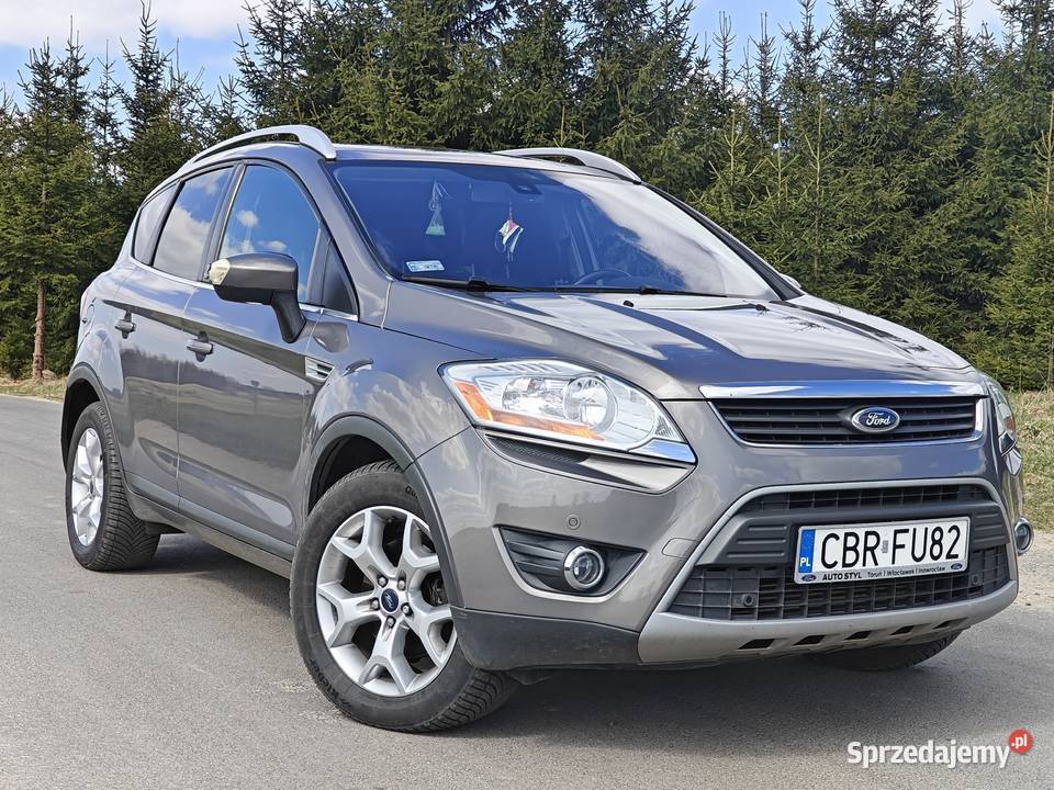 Ford Kuga 20 TDCI 163 4x4 Hak Tempomat Panorama ABS Brodnica sprzedam