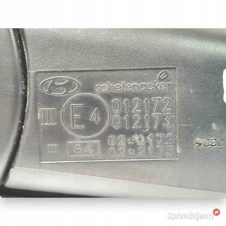 LUSTERKO LEWE Hyundai Matrix 20012010 osobowe lubelskie Chełm