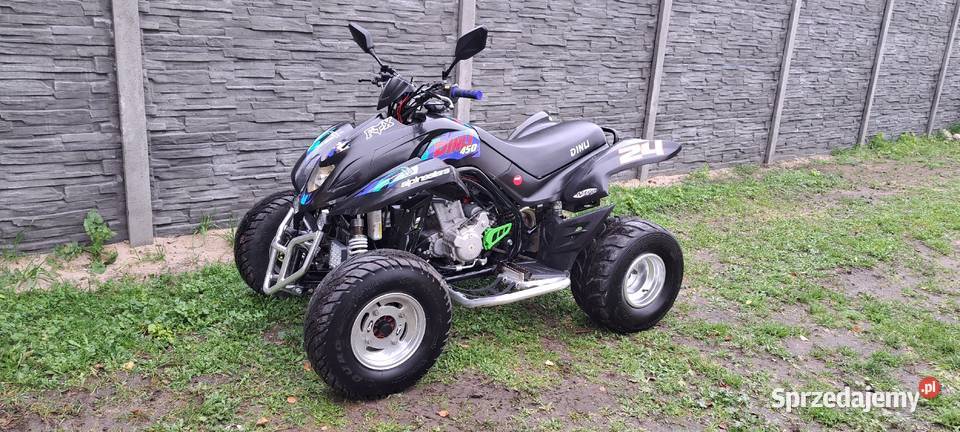 Quad Dinli 450 czarny Potęgowo