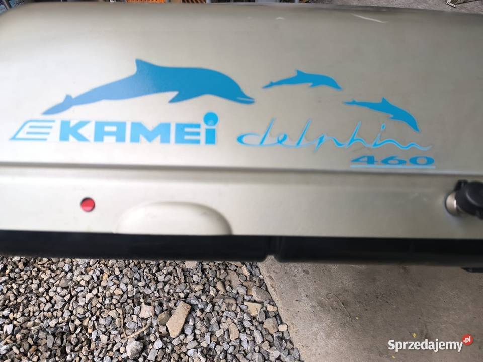 Box dachowy bagażnik dachowy EKAMEI Dolphin 460 osobowe Relingi dachowe podkarpackie Braciejowa