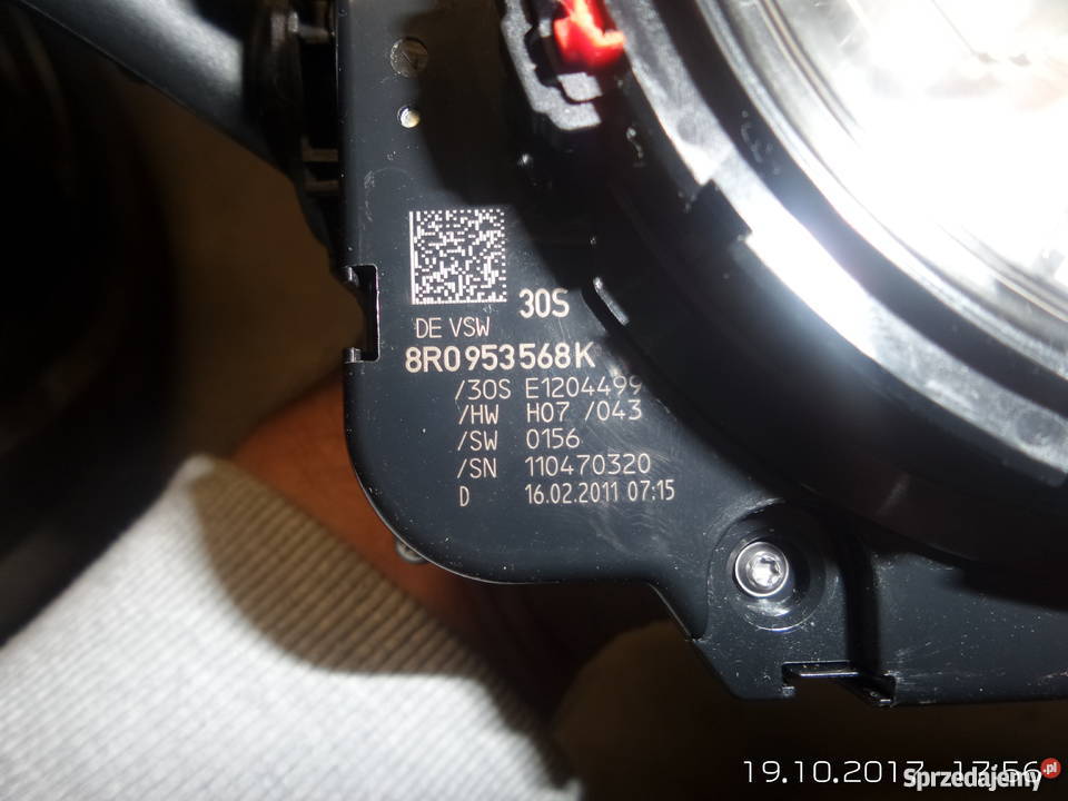 Przełączniki taśma kierownicy Audi A4 B8 Avant Chodzież
