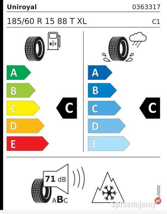 Uniroyal 18565r15 uzywane Bolesławiec