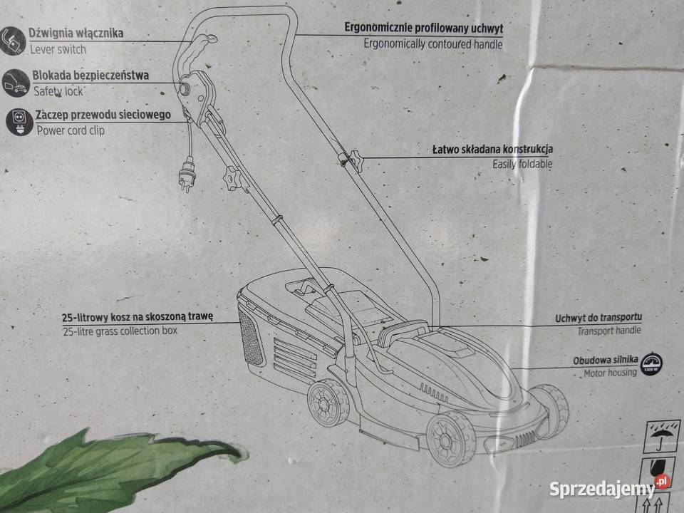 NAJTANIEJ Kosiarka Elektryczna Regulowana