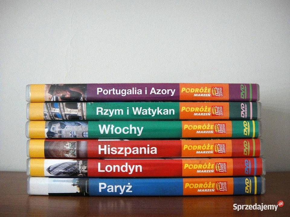 Filmy DVD Podróże Marzeń Kolekcja Pani Domu 6 DVD