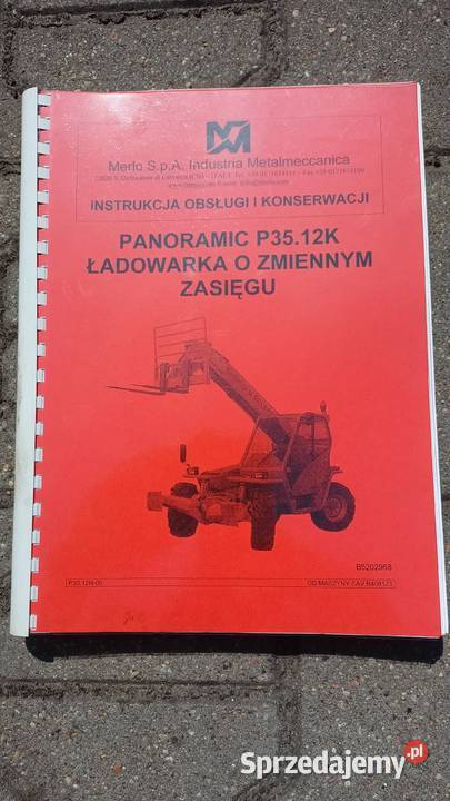 MERLO P3512K Instrukcja Łubowo