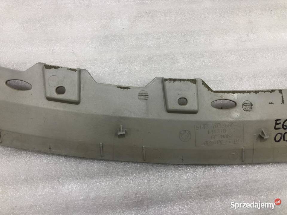 PODSZYBIE TYLNE KRATKA 7033680 BMW E60 osobowe sprzedam