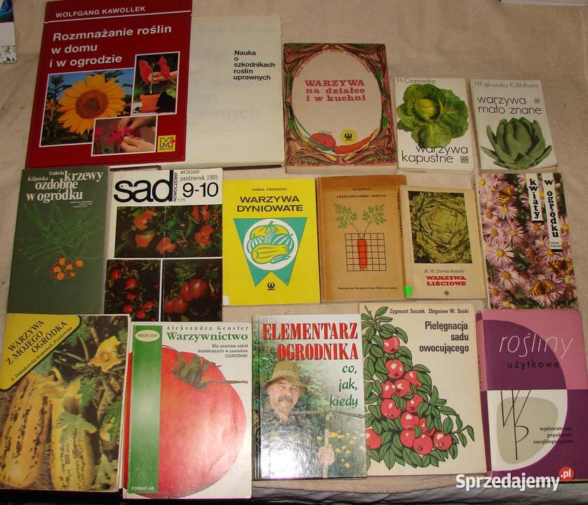 Ogrodnictwo sadownictwo ksiazki
