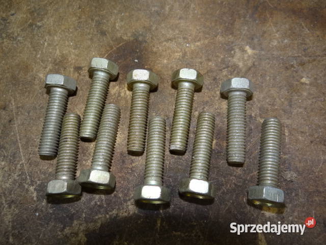 śruby ESKA 8 mm 10 sztuk org DDR Żary