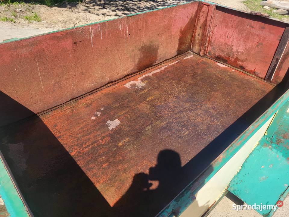 Przyczepka rolnicza duza konkretna przyczepka z Wąbrzeźno