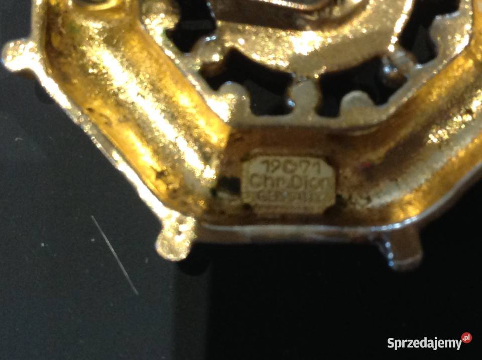 Vintage Klipsy do Uszu Damskie Christian Dior Nowa Sól sprzedam