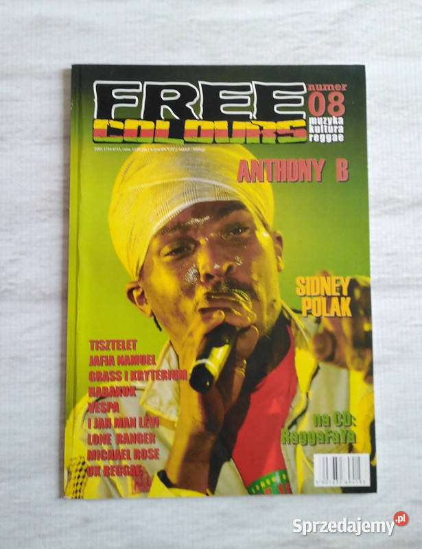 Free Colours 5 sztuk Reggae Dub Ska Rasta Gdynia