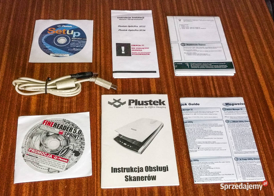 Skaner Plustek Optic Pro ST24
