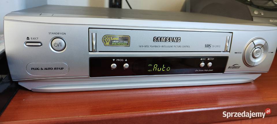 Magnetowid VHS Samsung Nowy z Pilotem Kielce sprzedam