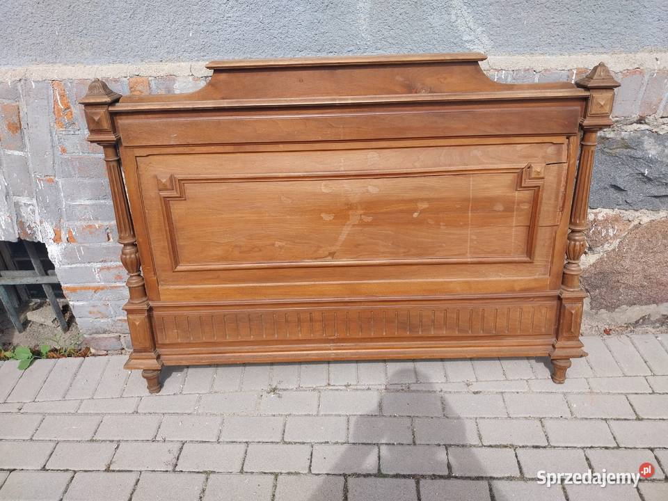 łóżko zabytkowe Meble wielkopolskie Borek Wielkopolski sprzedam