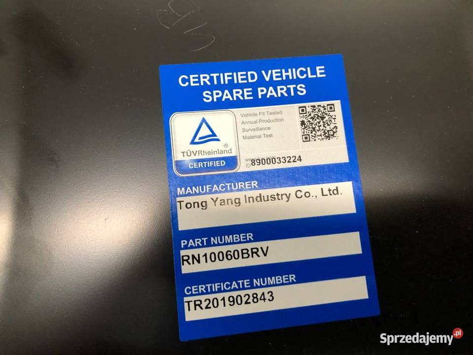 DACIA SANDERO II LOGAN II 20122020 BŁOTNIK PRZÓD Skarżysko-Kamienna sprzedam