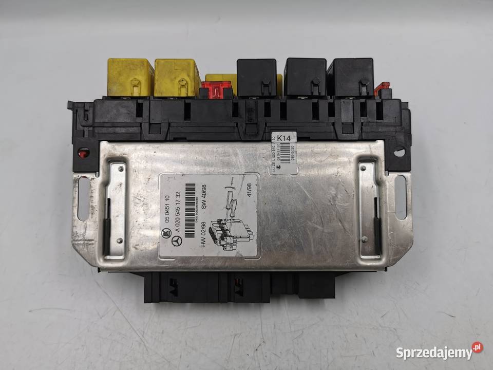 Moduł SAM Skrzynka Bezpieczników Mercedes W220 wyposażenie elektryczne Wyszków